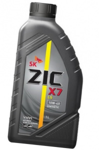 Масло ZIC X7 LS 10W40 1л синтетика