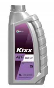 Масло трансмиссионное KIXX ATF DX-III 1л синтетика