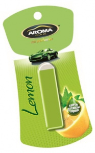Ароматизатор на зеркало AROMA Car Drop Control (Lemon) с жидким центром