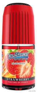 Ароматизатор спрей "Dr.MARCUS" "Pump Spray" в стеклянном флаконе Strawberry, 50 мл (Клубника)
