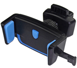 Держатель телефона WIIIX в дефлектор, черный/синий для устройств от 6-8,5 см;