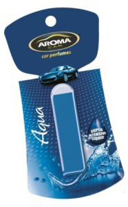 Ароматизатор на зеркало AROMA Car Drop Control (Aqua Blue) с жидким центром