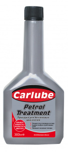 Присадка в топливо очиститель топливной системы CARLUBE Petrol Treatment на 40-50л 300мл