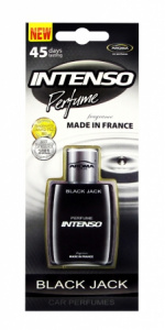 Ароматизатор на зеркало AROMA Car INTENSO PERFUME Black Jack (Мужской запах)
