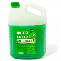 Антифриз INTER FREEZE зеленый G11 4,5кг