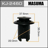 Клипса (пистон) KJ-2460 MASUMA