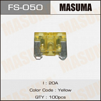 Предохранитель Флажковый mini, для NEW моделей 20А MASUMA