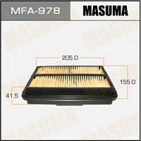 Фильтр воздушный HONDA STEPWGN 96-01 MASUMA