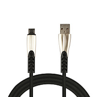 Зарядный кабель для смартфона микро-USB WIIIX 1м медный черный