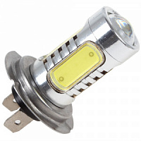 Лампа светодиодная Н7 12/24V 7,5W с линзой GRANDELIGHT