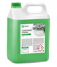 Средство для мытья полов GRASS Floor Wash Strong щелочное 5,6кг конц 5-10мл/л