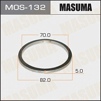 Кольцо глушителя 70х82 MASUMA