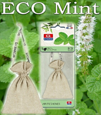 Ароматизатор на зеркало Dr.MARСUS мешочек "Fresh Bag" Eco Mint&Eucalyptus (Минтол и Эвкалипт)