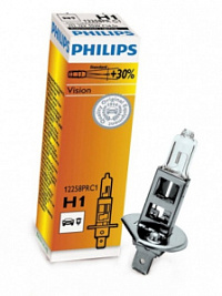 Лампа галогенная H1 12V 55W+30% PHILIPS PREMIUM