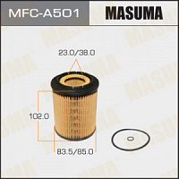 Фильтр масляный VAG 2.3 VR5-2.8 VR6-2.8 V6-2.9 VR6-3.2 V6-3.6 V6-3.7-4.2 MASUMA