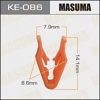 Клипса (пистон) KE-086 MASUMA