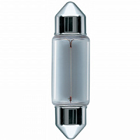 Лампа накаливания C5W 12V 5W SV8.5 белая софитная пальчик освещение салона 36мм GRANDELIGHT