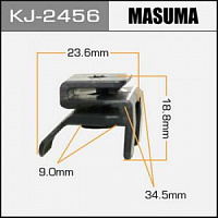 Клипса (пистон) KJ-2456 MASUMA