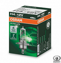 Лампа галогенная H4 12V 60/55W OSRAM Ultra Life