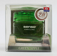 Ароматизатор на панель Dr.MARCUS гелевый "Senso Deluxe" "Green Apple" 50 мл (Зеленое яблоко)