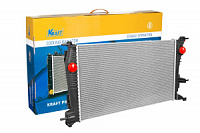 Радиатор охлаждения RENAULT Megane III 1.5dcI 08- паяный KRAFT