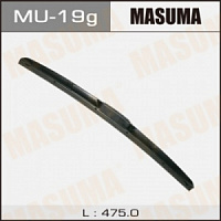 Щетка стеклоочистителя гибридная 47.5 см, крюк MASUMA