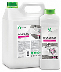 Средство для прочистки канализационных труб GRASS DIGGER-GEL 5,3кг