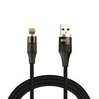 Зарядный кабель для iPhone Lightning WIIIX 1м черный