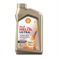 Масло SHELL HELIX Ultra Racing 10W60 1л синтетика