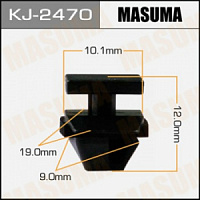 Клипса (пистон) KJ-2470 MASUMA