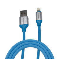 Зарядный кабель для iPhone USB-8 pin WIIIX 1м синий
