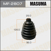 Пыльник ШРУС NISSAN MURANO (Z50), VQ35DE наружний пердн., пластик 29x96x128 MASUMA