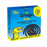 Спираль от комаров эффект DRAGO 10 спиралей