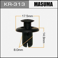 Клипса (пистон) KR-313 MASUMA