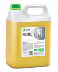 Жидкое крем-мыло GRASS Milana молоко и мед 5кг