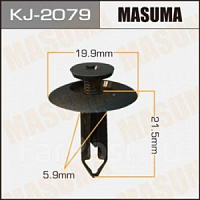 Клипса (пистон) KJ-2079 MASUMA
