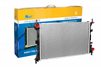 Радиатор охлаждения FORD FOCUS MT A/C+ паяный  KRAFT
