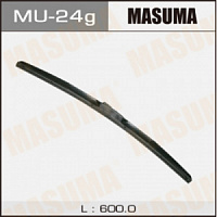 Щетка стеклоочистителя гибридная 60 см, крюк MASUMA