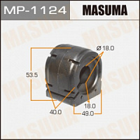 Втулка стабилизатора MAZDA CX-5 11- переднего [уп.2 шт.] MASUMA