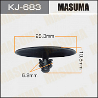 Клипса (пистон) KJ-683 MASUMA