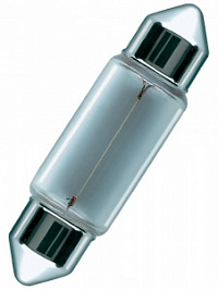 Лампа накаливания C5W 12V 5W SV8.5 GENERAL ELECTRIC софитная пальчик освещение салона 35mm