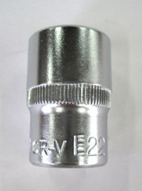 Головка 1/2" 22 мм KRAFT торцевая TORX