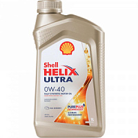Масло SHELL HELIX Ultra 0W40 1л синтетика 