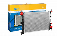 Радиатор охлаждения FORD FOCUS 98-05 МКПП паяный KRAFT