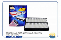 Фильтр воздушный MAZDA 3 (BM) 2.0 13-, 6 (GJ) 2.0-2.5 12-, CX-5 (KE) 2.0-2.5 11- AMD