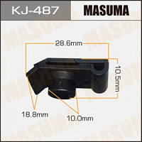 Клипса (пистон) KJ-487 MASUMA