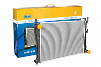 Радиатор охлаждения FORD FUSION 02-, FIESTA 02- МКПП паяный KRAFT